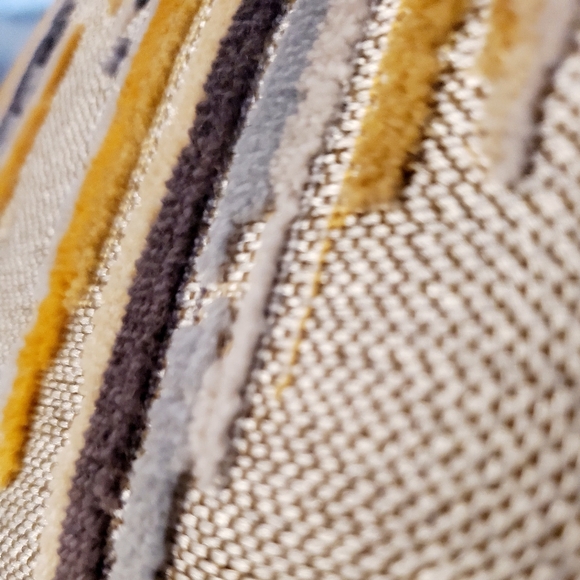 Caldeira Modern Design Velvet Rectangle Patchwork Throw Pillow Lumbar & Insert - Picture 9 of 14